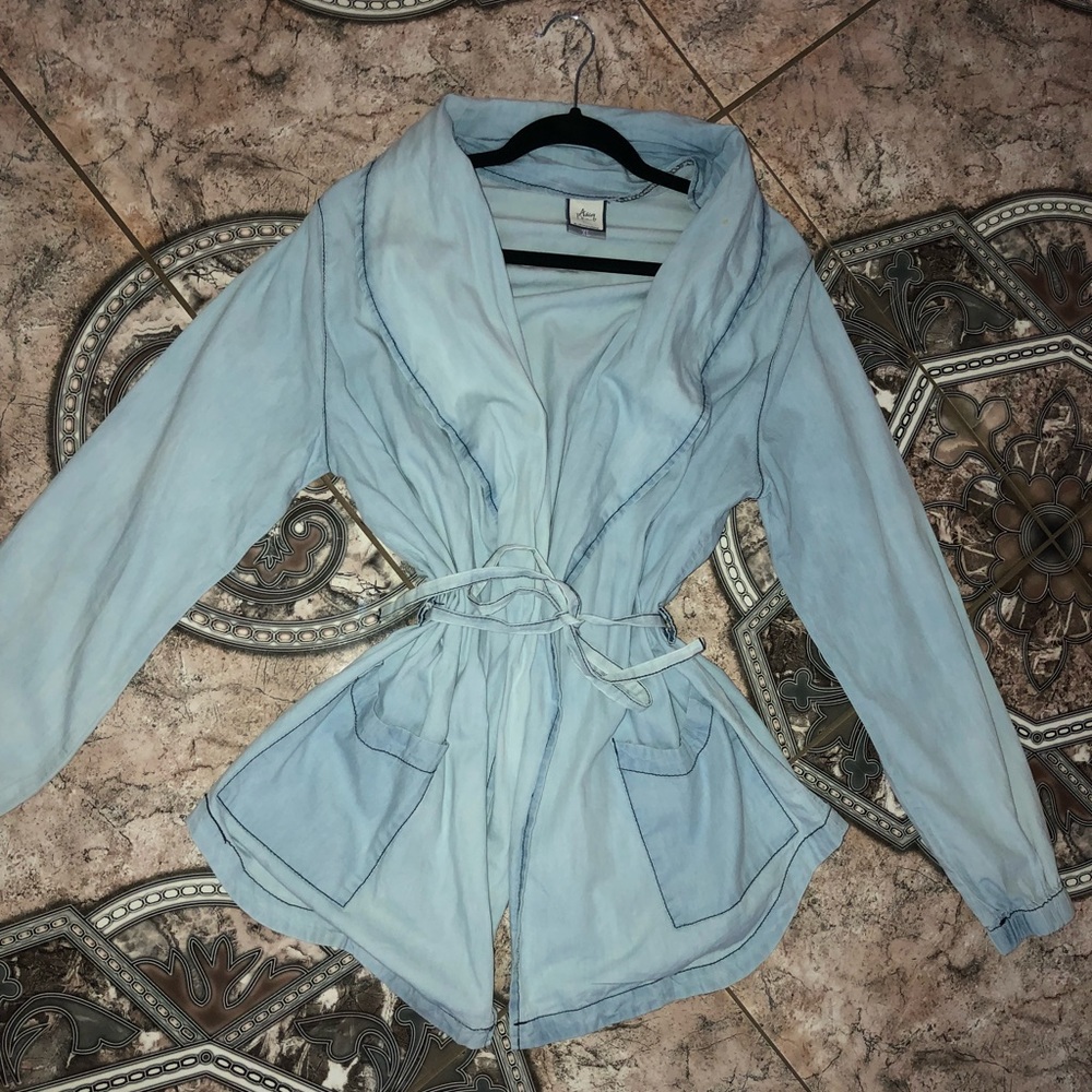 Blue denim jacket